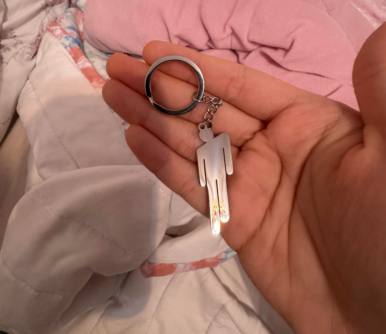 Blohsh keychains Stainless Steel Waterproof Non Tarnish