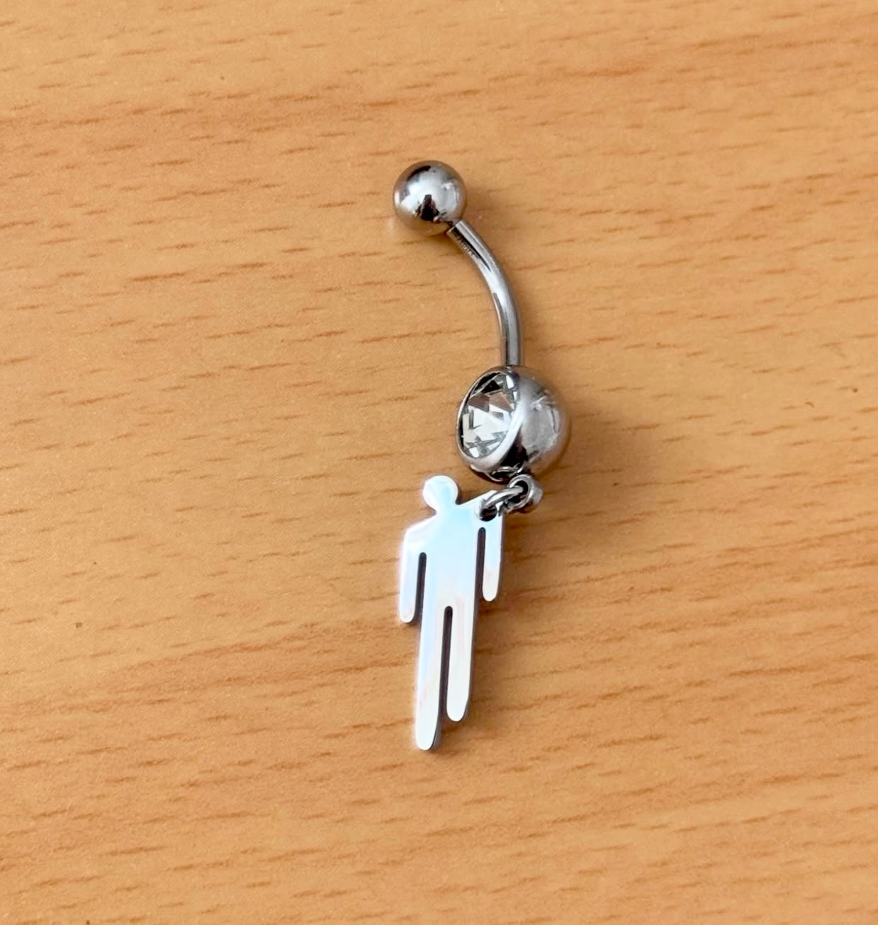 Blohsh Belly Ring Stainless Steel Non Tarnish