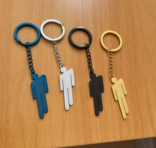 Blohsh keychains Stainless Steel Waterproof Non Tarnish
