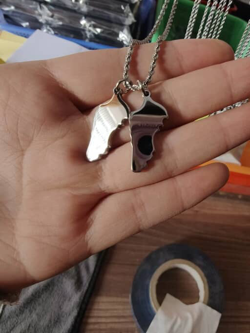 Cleats Stainless Steel Necklace