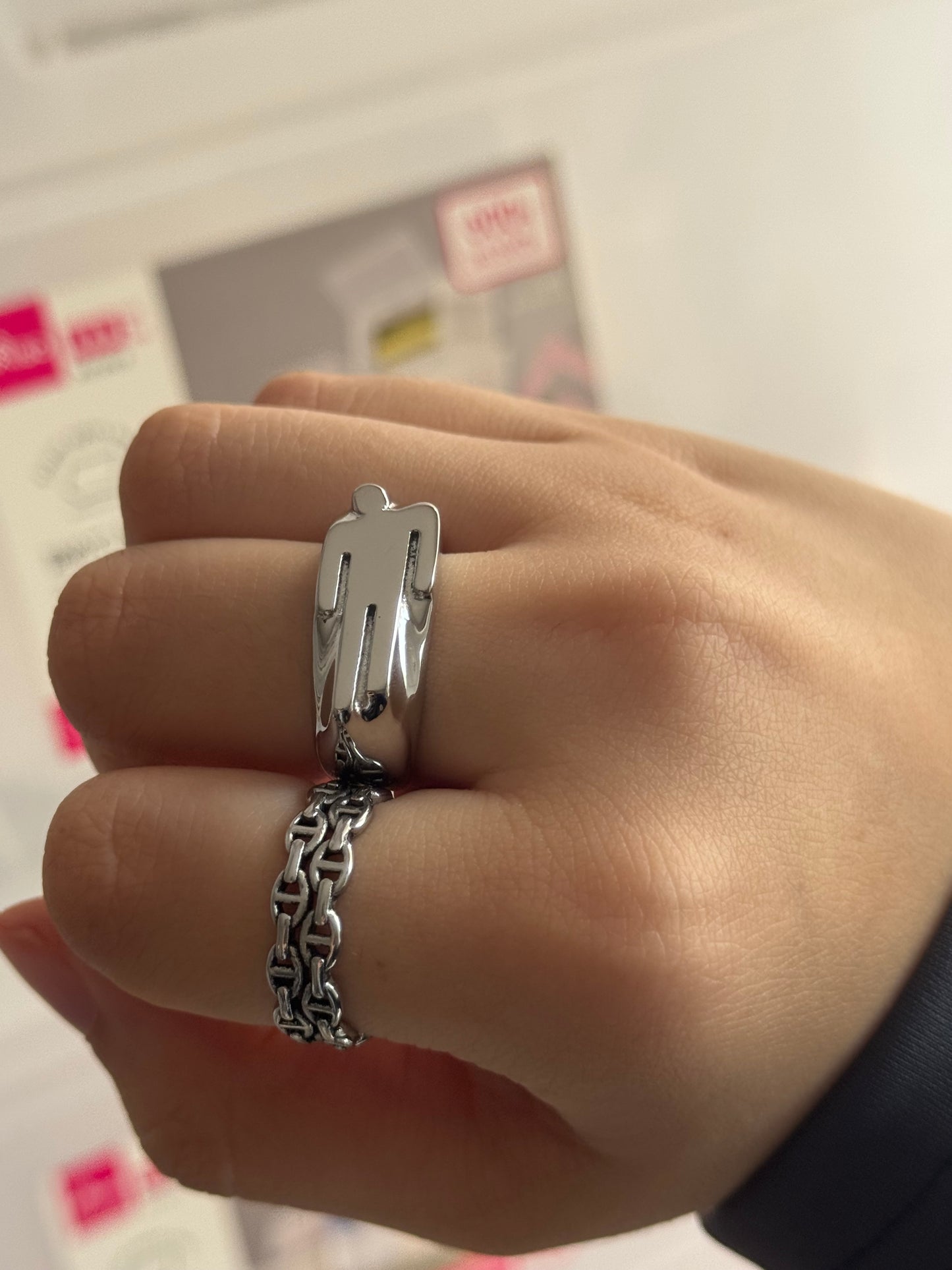 Blohsh Stainless Steel Ring Non Tarnish