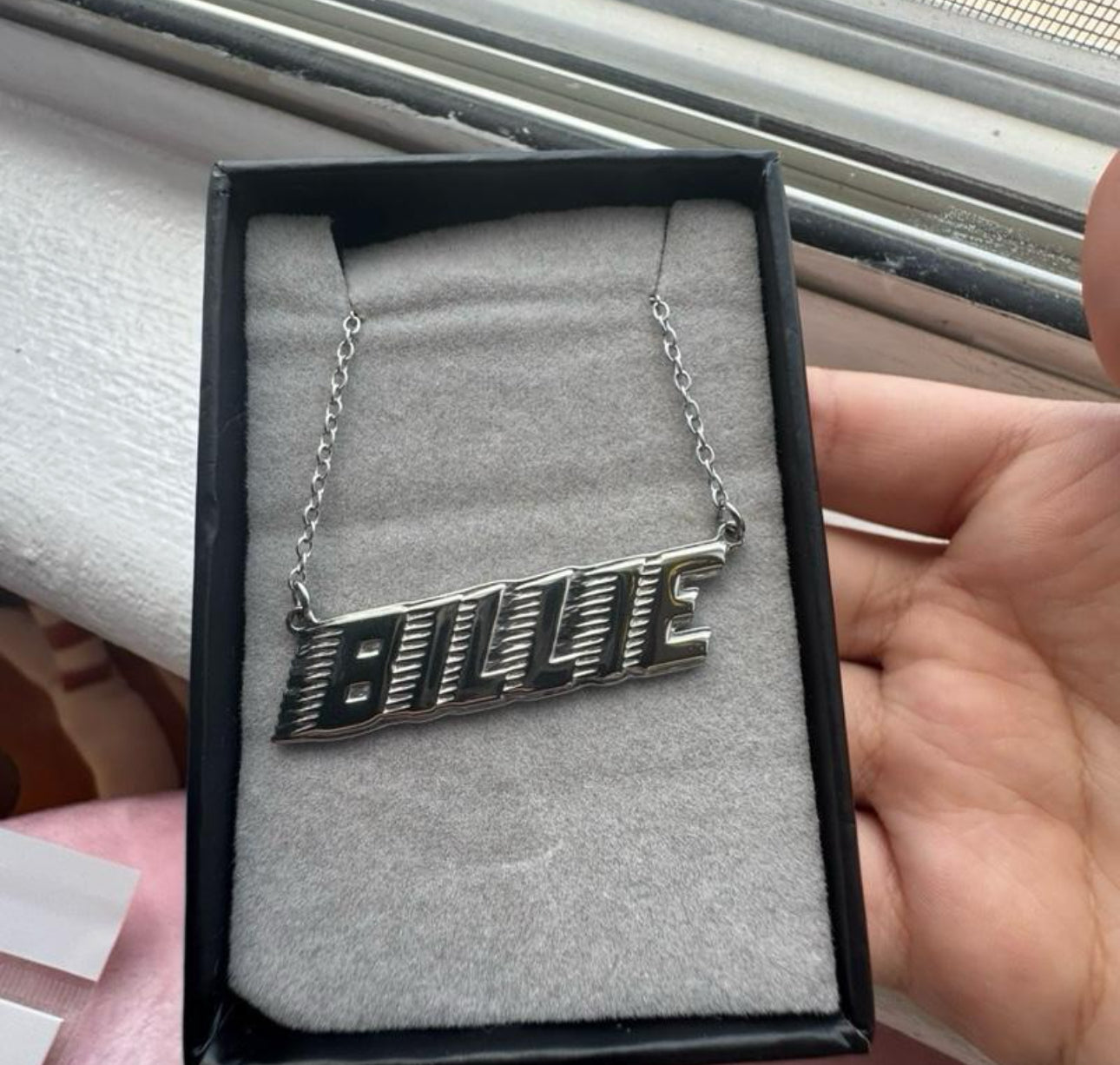 “BILLIE” Racer Necklace Stainless Steel