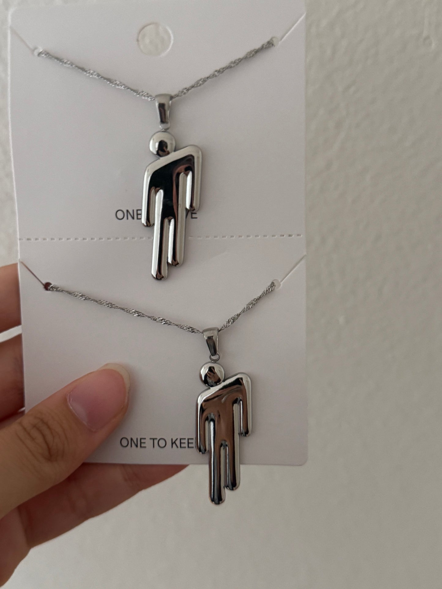 NEVER TARNISH - Birds of a feather Blohsh Friendship Necklace Set, Waterproof
