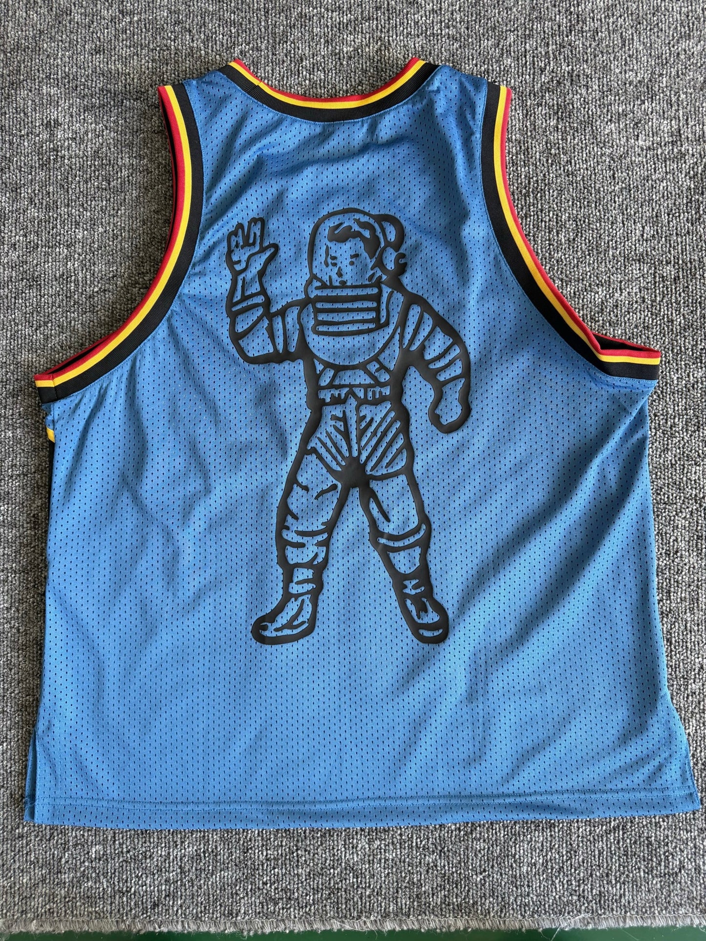 HMHAS Blue Manchester Tour Jersey Embroidered Silicone Printing Quality