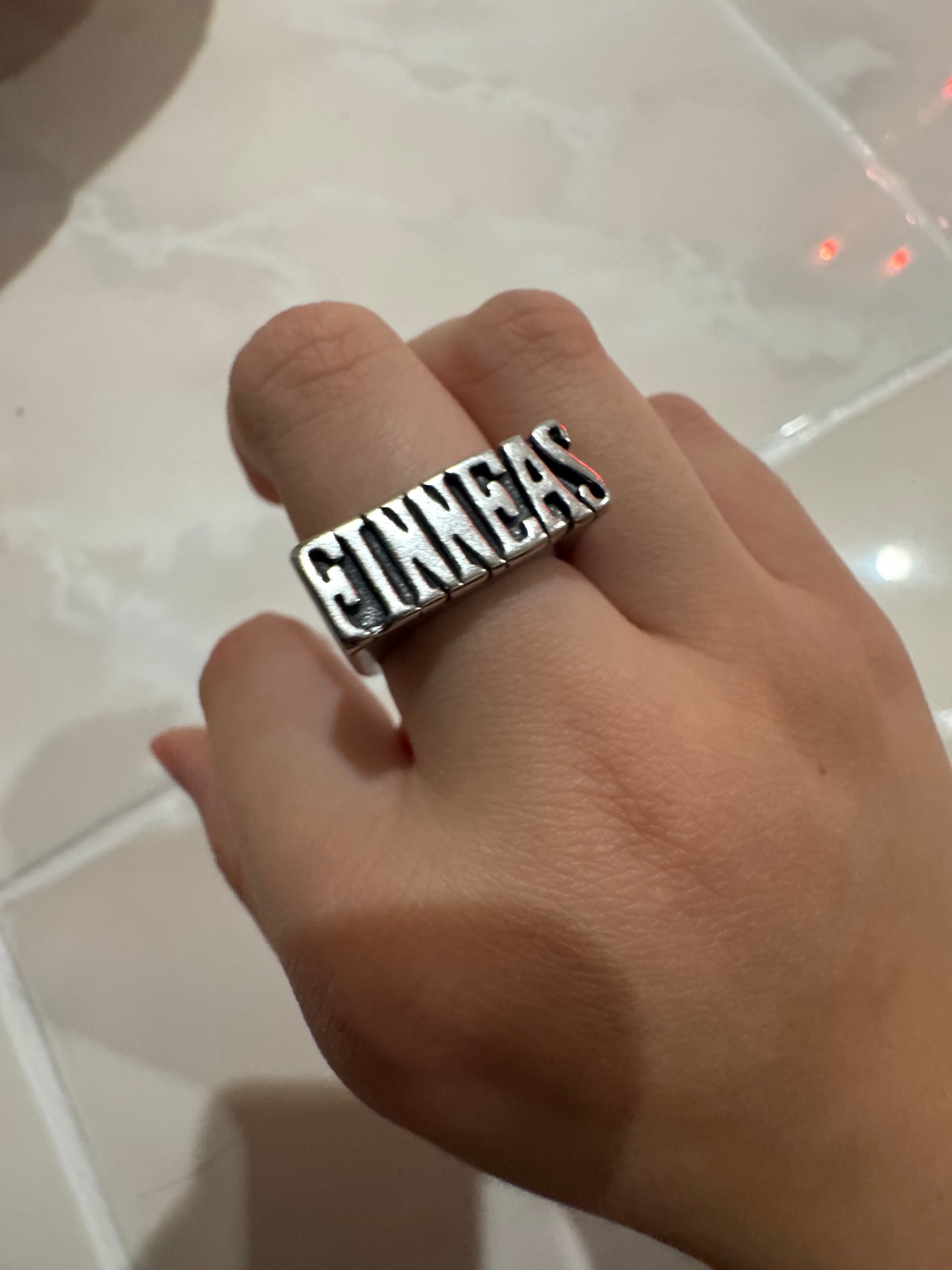 FINNEAS Ring Stainless Steel Open Size