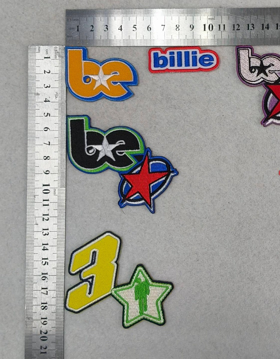 Embroidered Inspired Patches Iron On [ 2 + 3 INCH ]