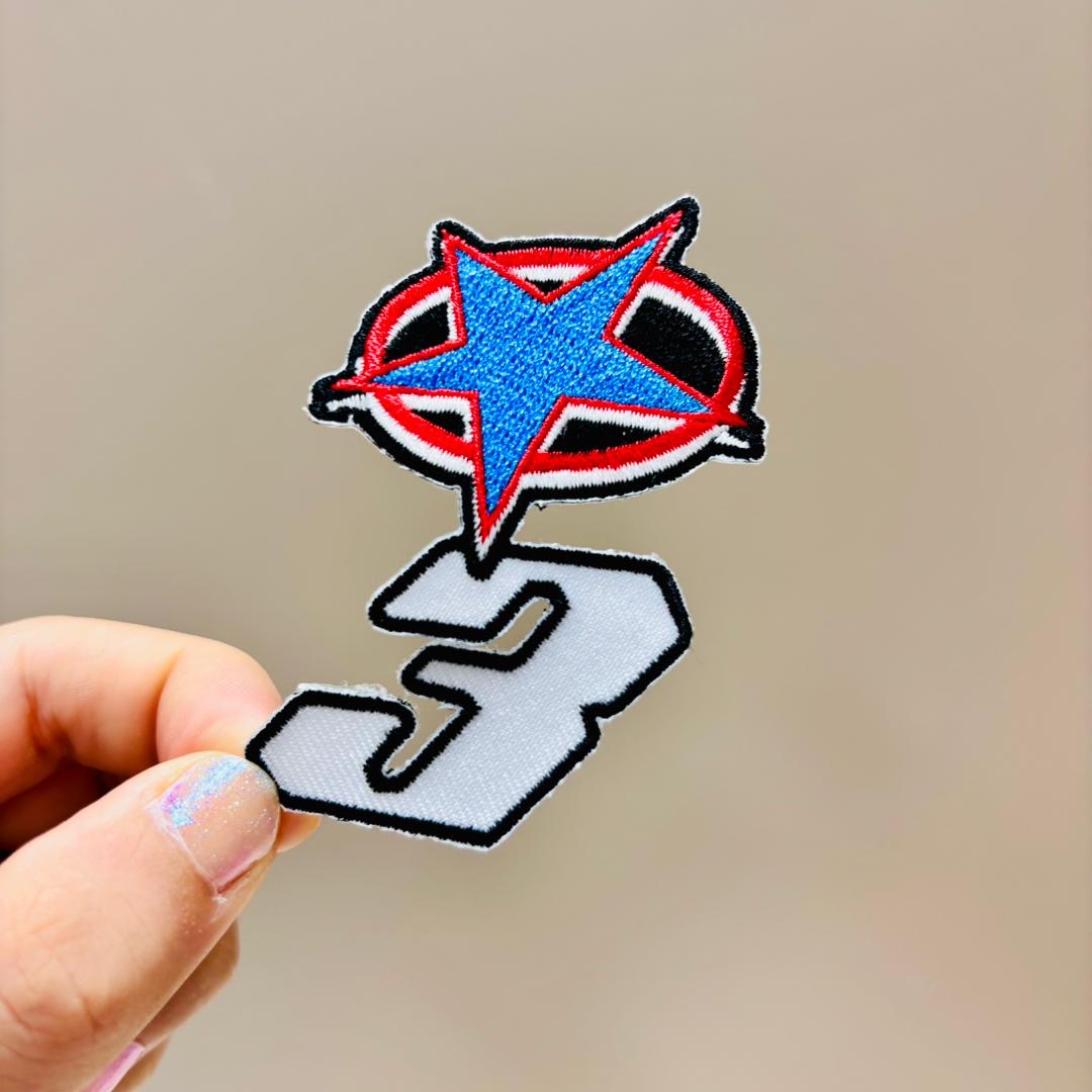 Embroidered Inspired Patches Iron On [ 2 + 3 INCH ]