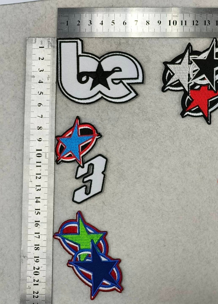 Embroidered Inspired Patches Iron On [ 2 + 3 INCH ]