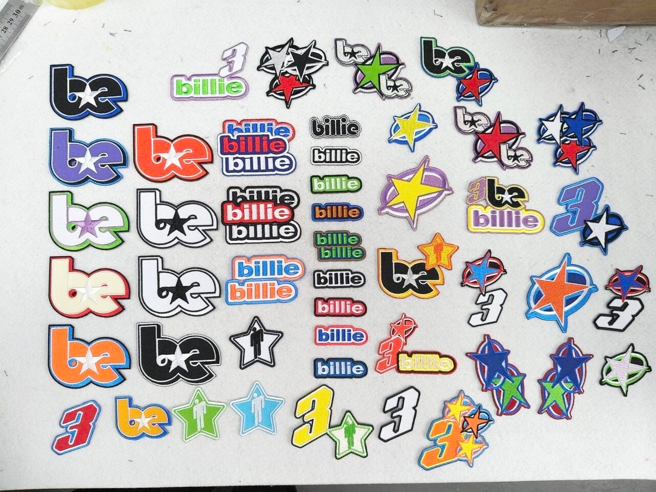 Embroidered Inspired Patches Iron On [ 2 + 3 INCH ]