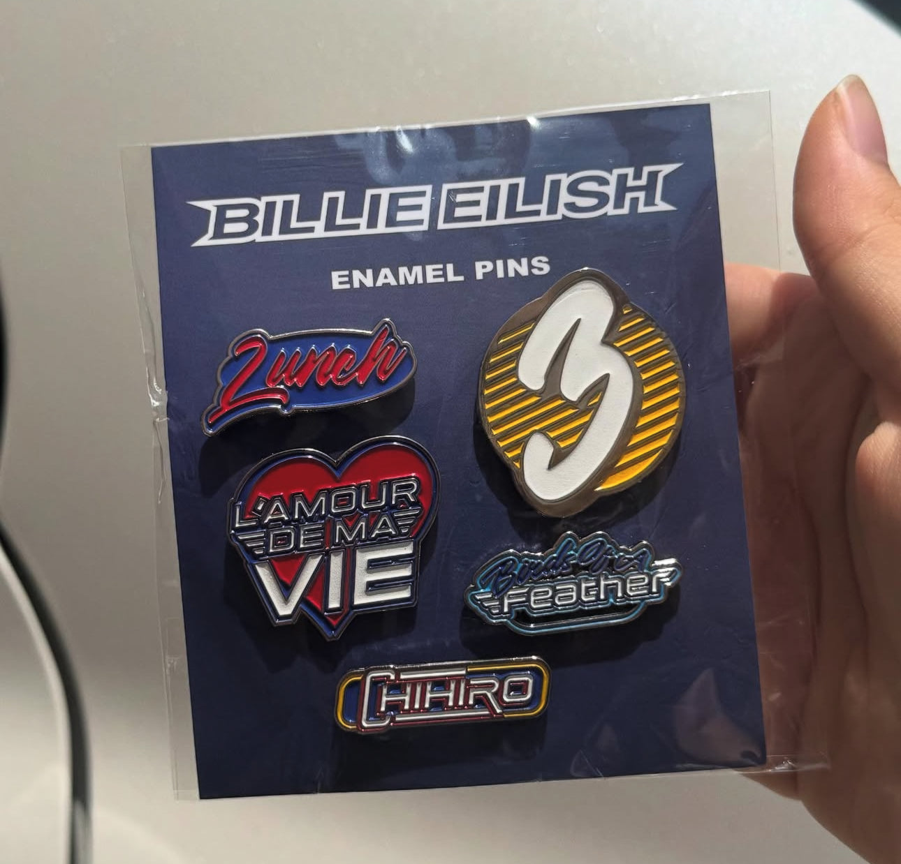 LIMITED BE Enamel Pins Pack of 5