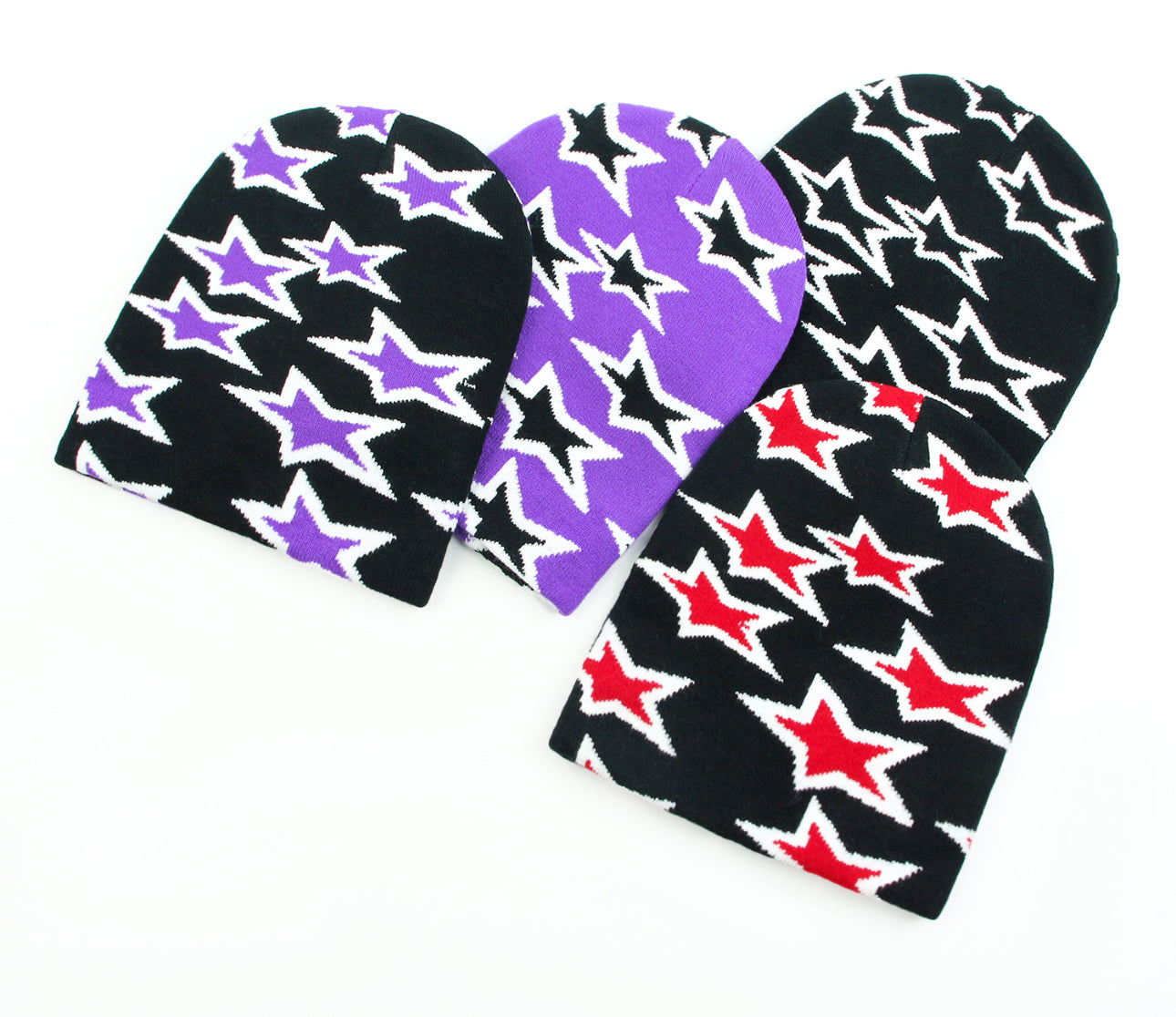 Star Pattern Beanies (Added colors)