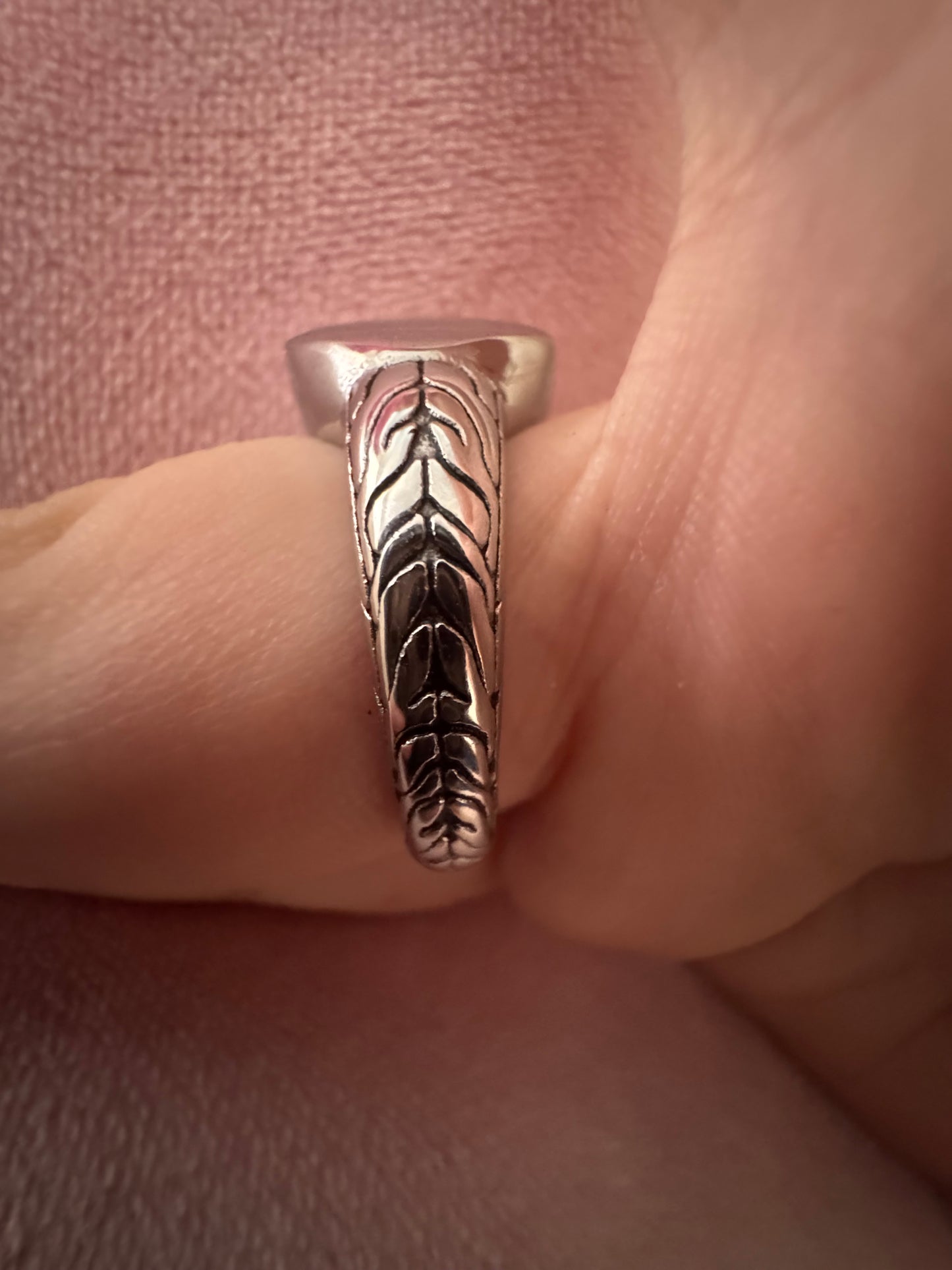 Shiny Geometric Stainless Steel Non Tarnish Open Ring