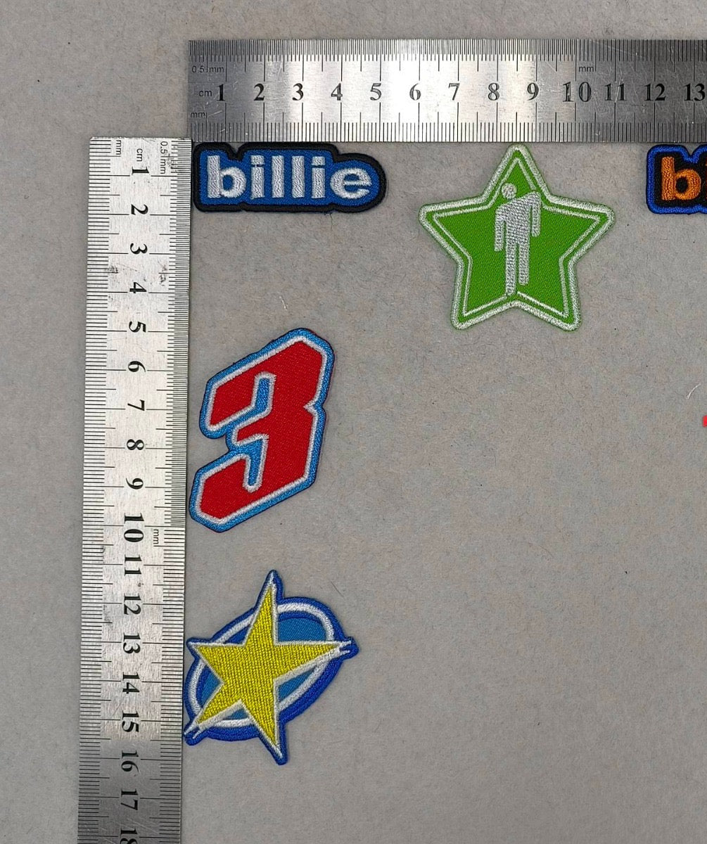 Embroidered Inspired Patches Iron On [ 2 + 3 INCH ]