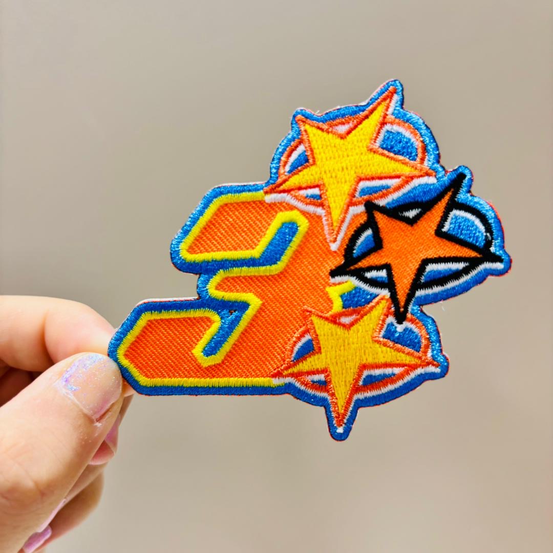 Embroidered Inspired Patches Iron On [ 2 + 3 INCH ]