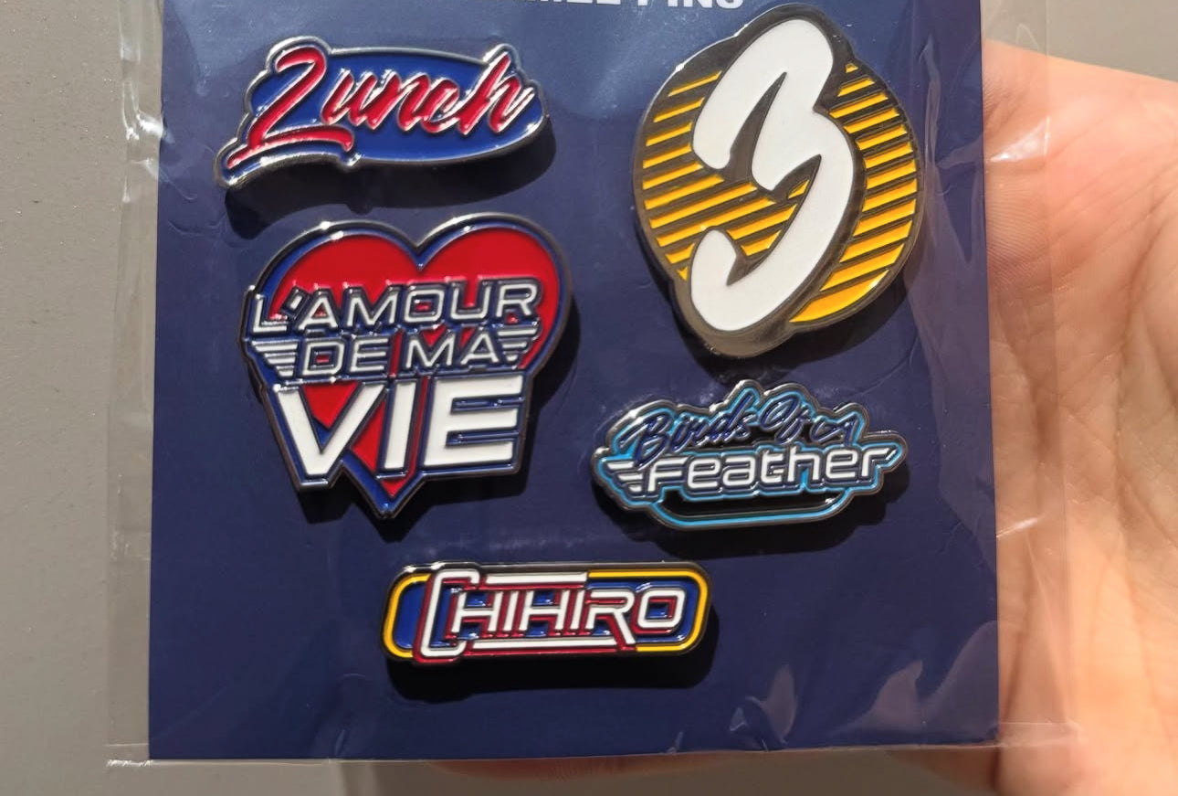 LIMITED BE Enamel Pins Pack of 5