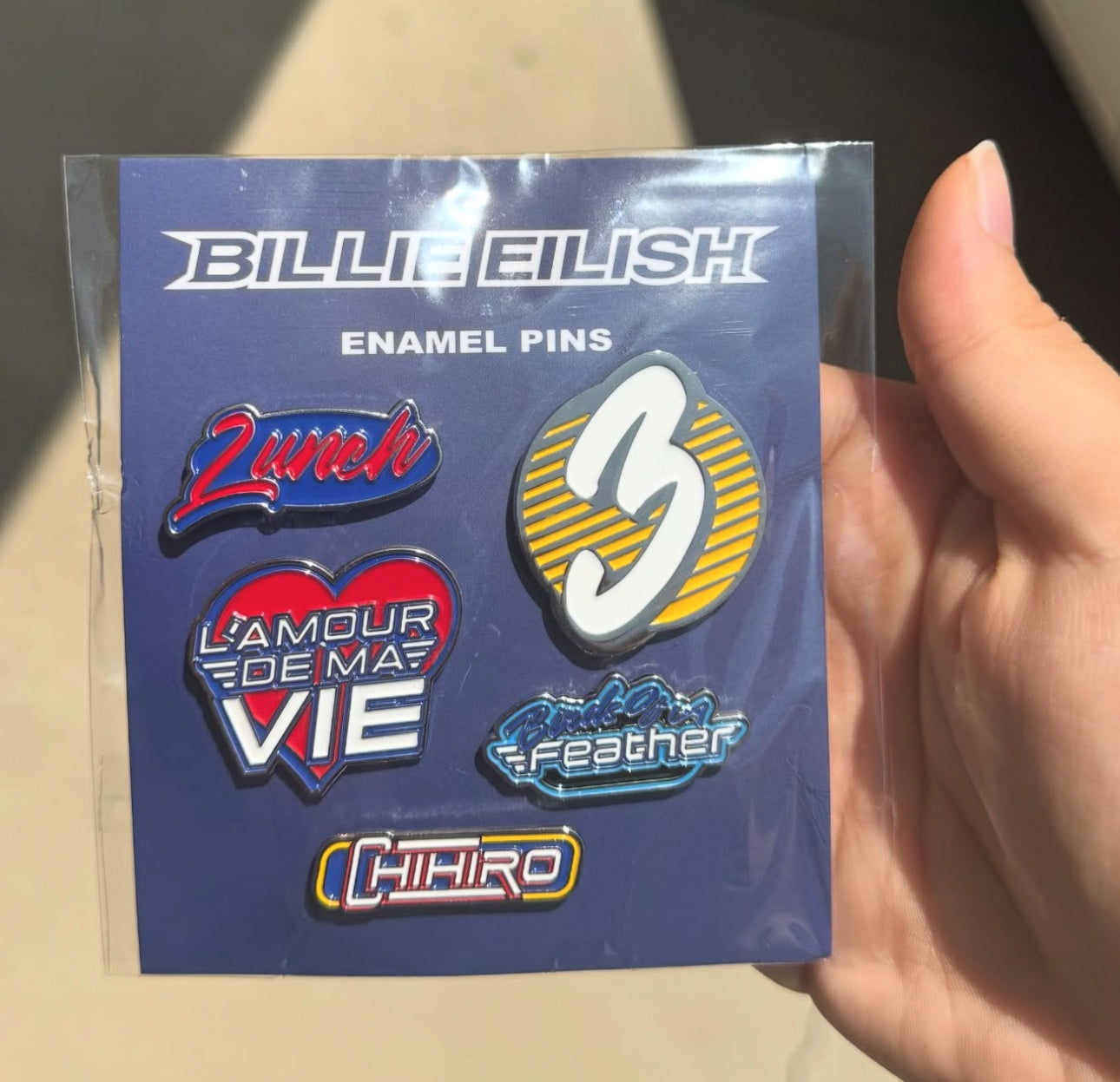LIMITED BE Enamel Pins Pack of 5