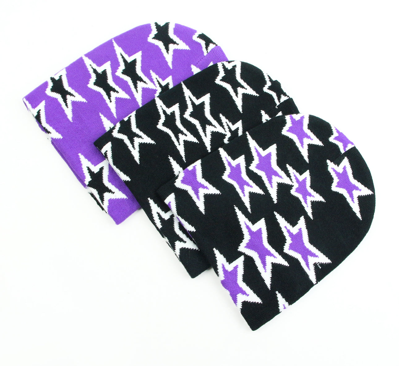 Star Pattern Beanies (Added colors)