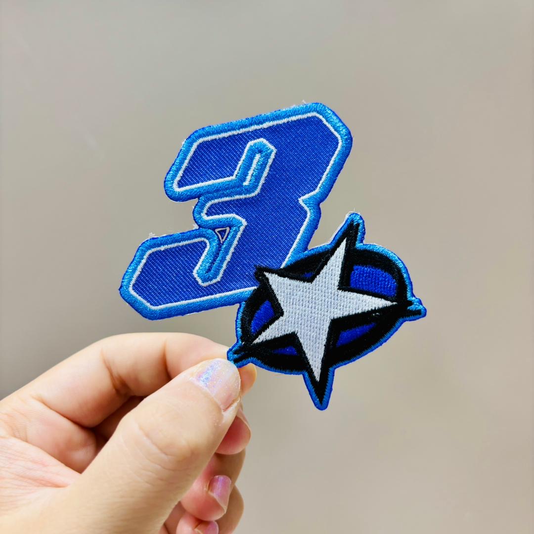 Embroidered Inspired Patches Iron On [ 2 + 3 INCH ]