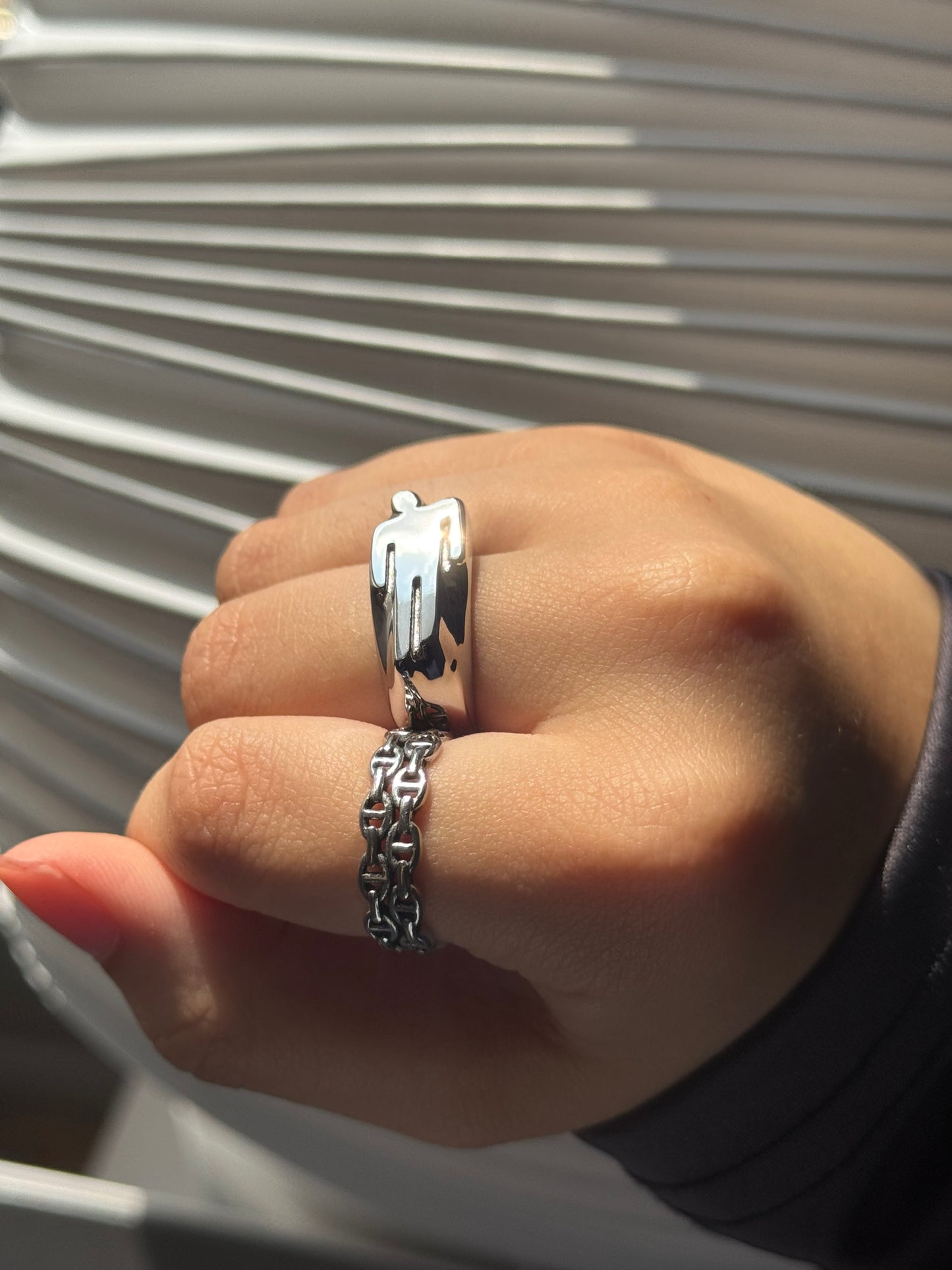 Blohsh Stainless Steel Ring Non Tarnish