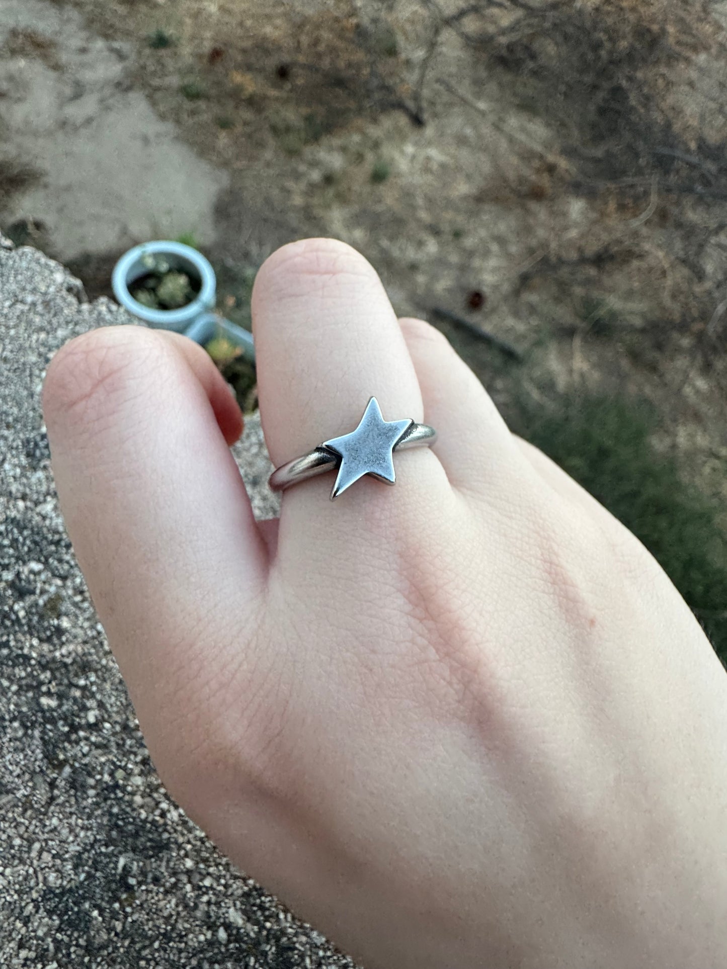 Dainty Star Ring Stainless Steel Never Tarnish