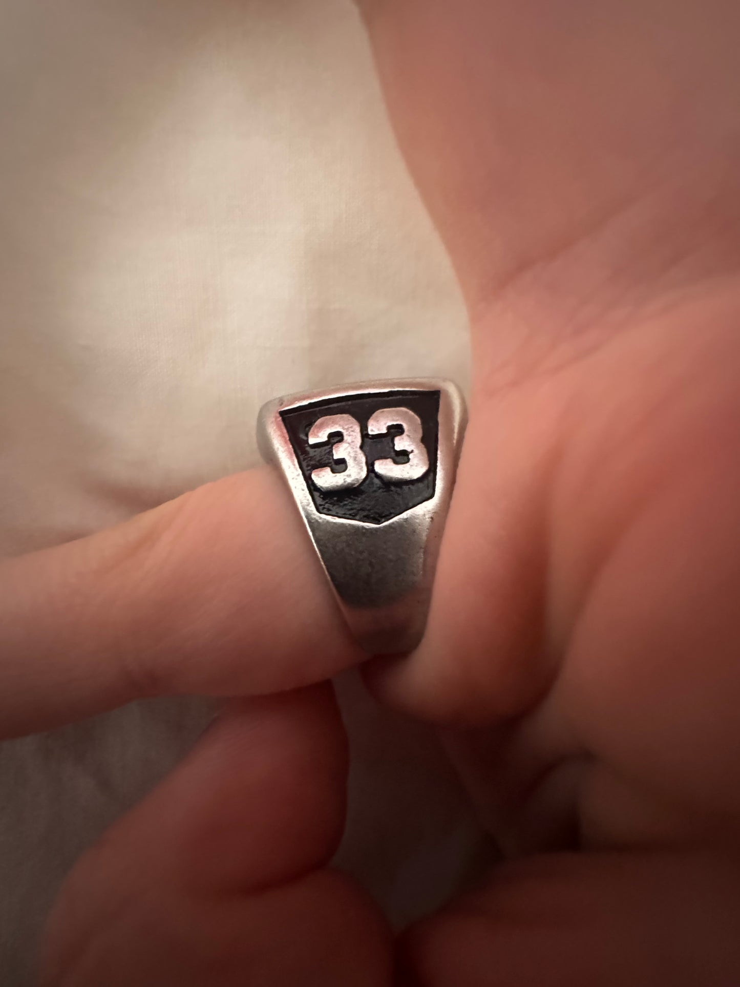 Chrome Hearts Ring Open Size Stainless Steel Stone Embedded