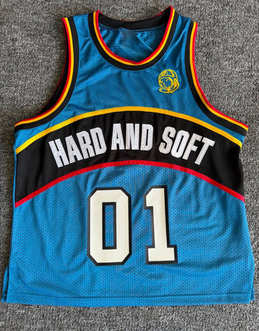 HMHAS Blue Manchester Tour Jersey Embroidered Silicone Printing Quality