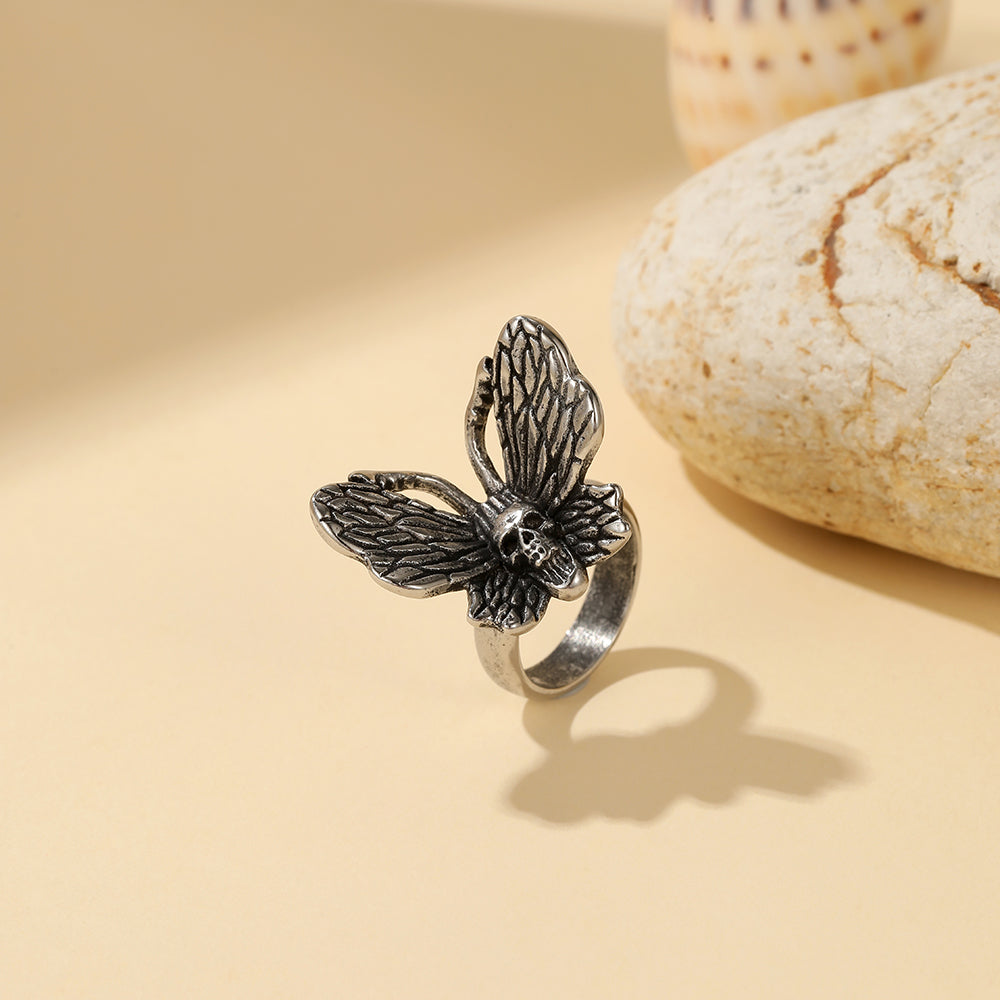 Moth Ring Stainless Steel Non Tarnish
