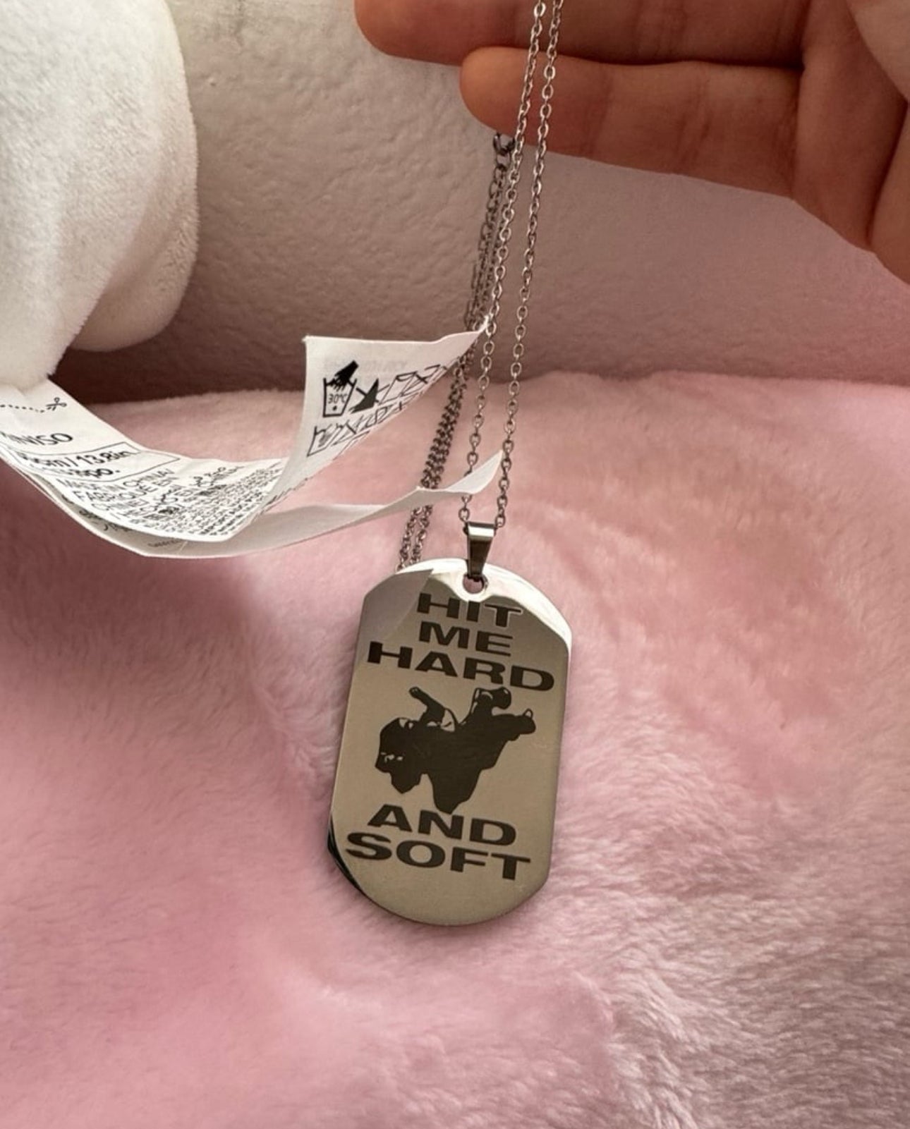HMHAS Dog Tag Stainless Steel 60 cm