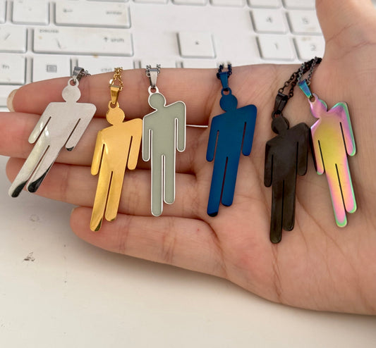 Stainless Steel Blohsh Necklace Different Colors