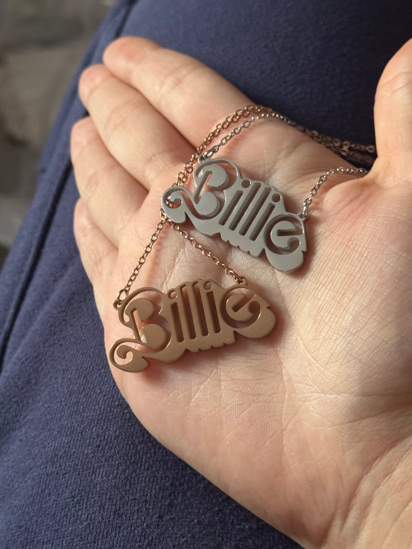 Barbie Necklace Stainless Steel Non-Tarnish